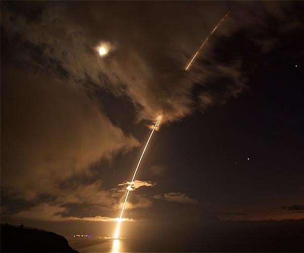 MDA Test Intercepts Target