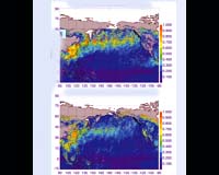 Sun-Warmed Air Pollution Flows East From Asia