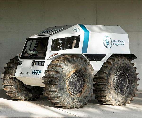 DLR robotic vehicles will support deliveries in difficult areas for the World Food Program
