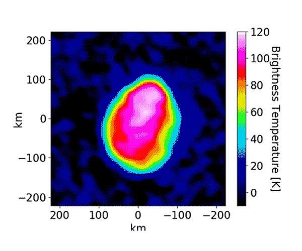 Hi-res measurements of asteroid surface temperatures obtained from Earth