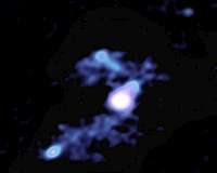 Trans-Galactic streamers feed most luminous galaxy in the universe