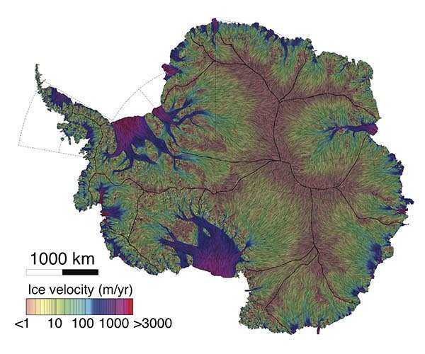 Antarctic ice-sheet destabilized within a decade