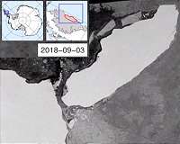 ICESat-2 helps scientists measure ice thickness in the Weddell Sea