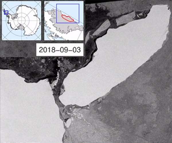 Massive iceberg threatens remote penguin sanctuary