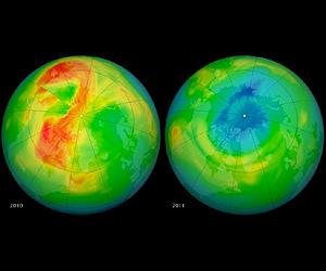 Scientists worried as Arctic has record ozone loss
