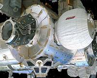 Temporary space station habitat fails to inflate