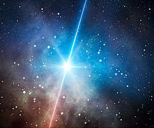 Birth of black hole kills the radio star