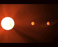 Astronomers discover ancient worlds from another galaxy next door