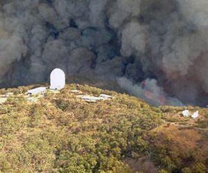 Fire-proofing saves Australian telescopes