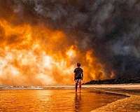 Dust storms and giant hail batter bushfire-weary Australia