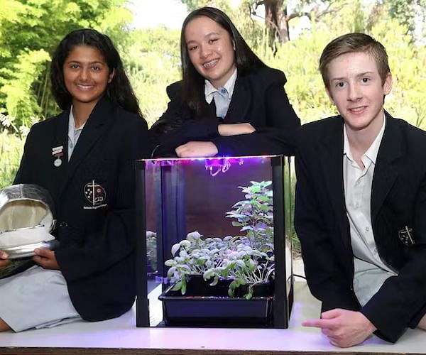 Australian school students are experimenting with 'space veggies' in a NASA initiative