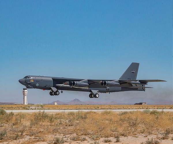 Air Force's hypersonic missile booster fails to launch from B-52 in first test