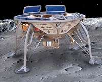 First private spacecraft shoots for the moon