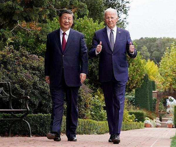 Biden hails 'real progress' as Xi summit ends with garden walk