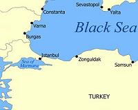 Hagel tours warship in Black Sea port, reassures allies