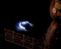 Blue jets studied from Space Station