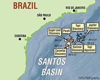 Brazilian oil production was already above last year's average by August