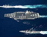 US Navy Deploys Aircraft Carrier To Africa For Pirate Patrols Part One