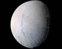 Enceladus' south pole is warm under the frost