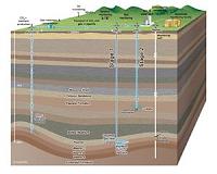 Carbon dioxide stored underground can find multiple ways to escape