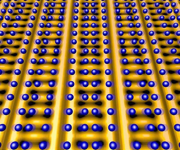 'Charge density wave' linked to atomic distortions in would-be superconductor