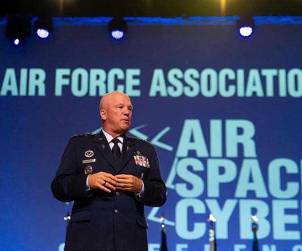 Raymond describes Space Force achievements, plans, challenges ahead