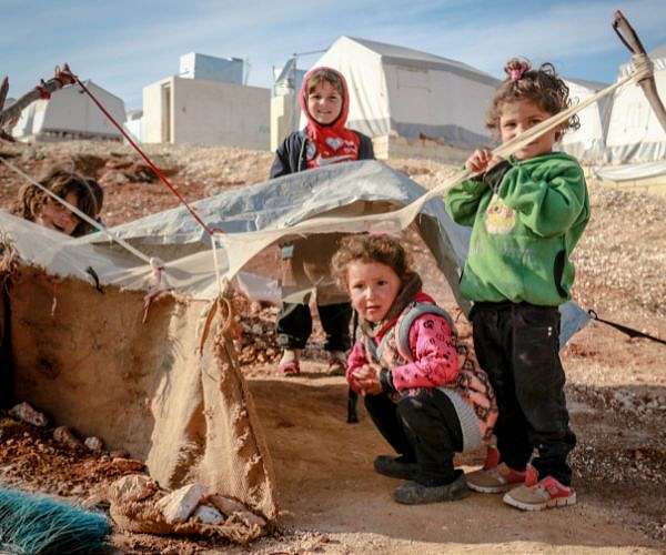Drenched and displaced: Gazans living in tents face winter downpours