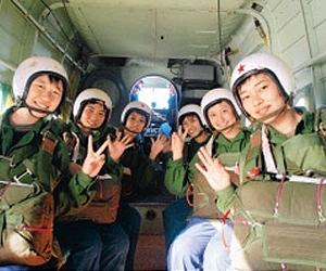 First Crew for Tiangong
