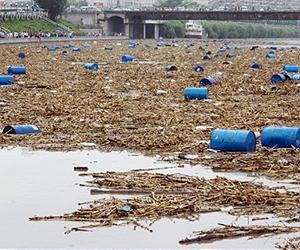 China rivers hit by flood-related chemical spills