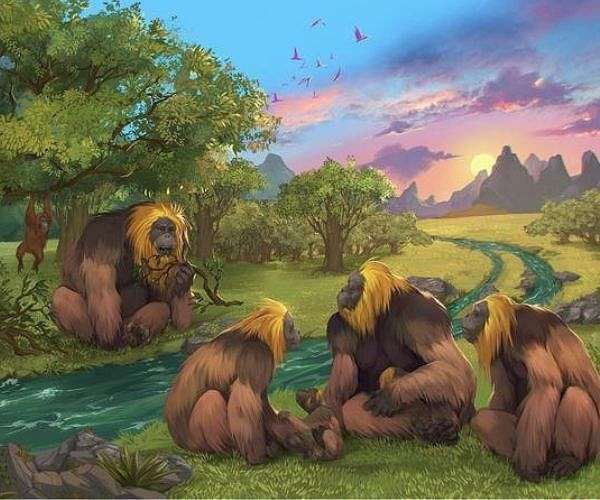 Report: Huge primates died out because they couldn't adapt to changing climate