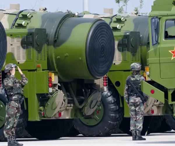 China says nuclear weapons only intended for 'self-defence'