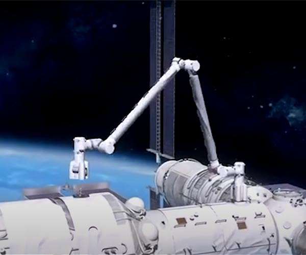 How scientists reviewed the process and development of space intelligent robot technology?