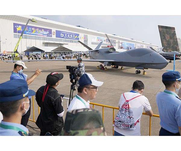 Cutting-edge drones displayed at show