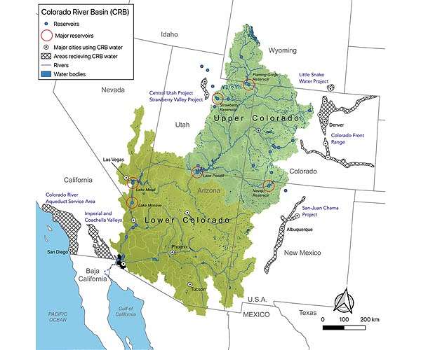 Climate change will force big shift in timing, amount of snowmelt across Colorado River Basin