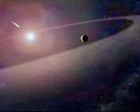 Hubble witnesses massive comet-like object pollute atmosphere of a white dwarf