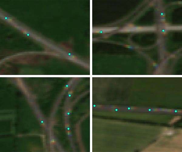 Monitoring trucks and trade from space