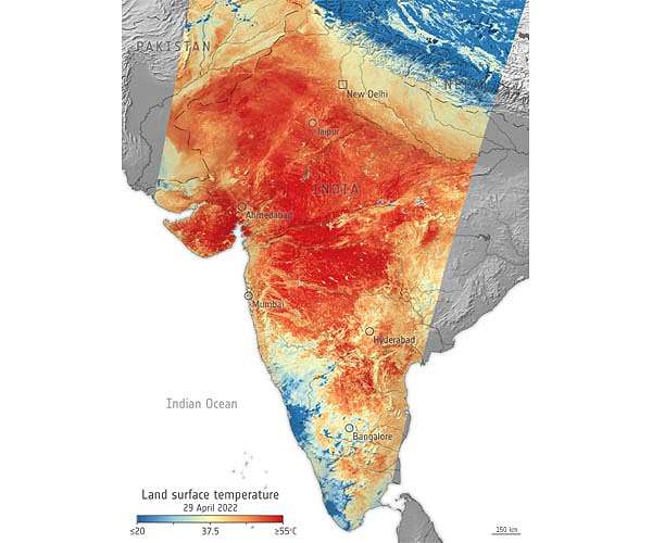 Heatwave across India
