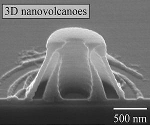 Light-Carved 'Nano-Volcanoes' Hold Promise for Drug Delivery
