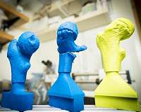 Engineers harness the power of 3-D printing to help train surgeons, shorten surgery times