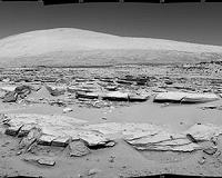 The first X-ray diffraction measurements on Mars
