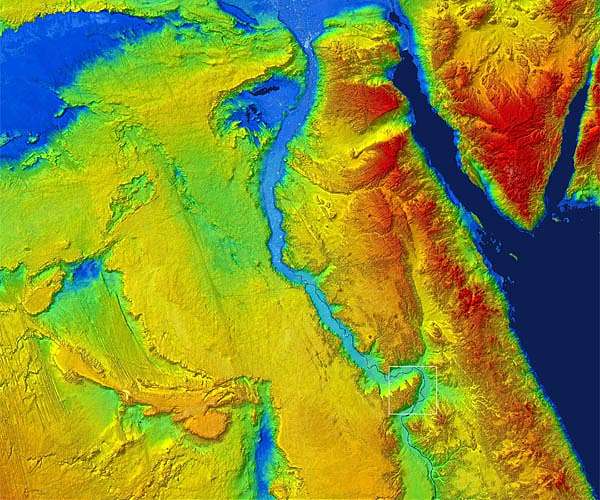 Exploring the Valley of the Kings with radar