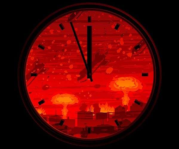 Doomsday clock ticks one second, closest ever to midnight
