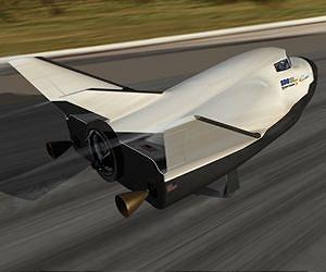 Private space shuttle in taxi testing in California