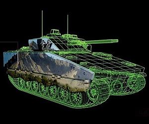 Invisible tanks, liquid armor at BAE