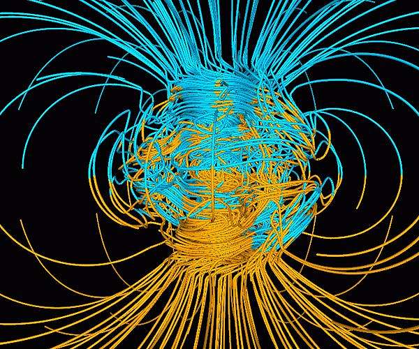 Further evidence of 200 million-year cycle for Earth's magnetic field