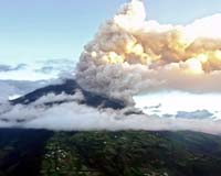 Eight thousand evacuated as Colombian volcano erupts