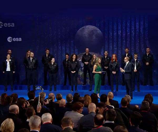 The new astronauts selected by the European Space Agency