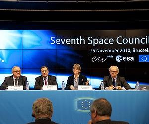 Seventh Space Council Supports Strong European Leadership