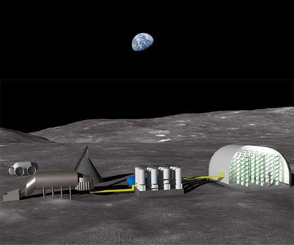Farming on the Moon