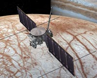 Europa and Other Planetary Bodies May Have Extremely Low-Density Surfaces